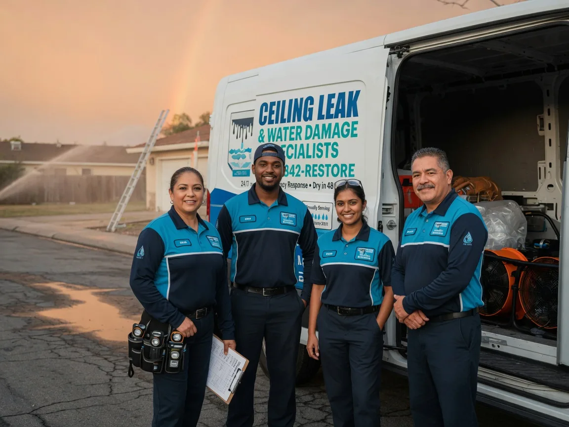 Ceiling Leak Cleanup company in Cherry, IL